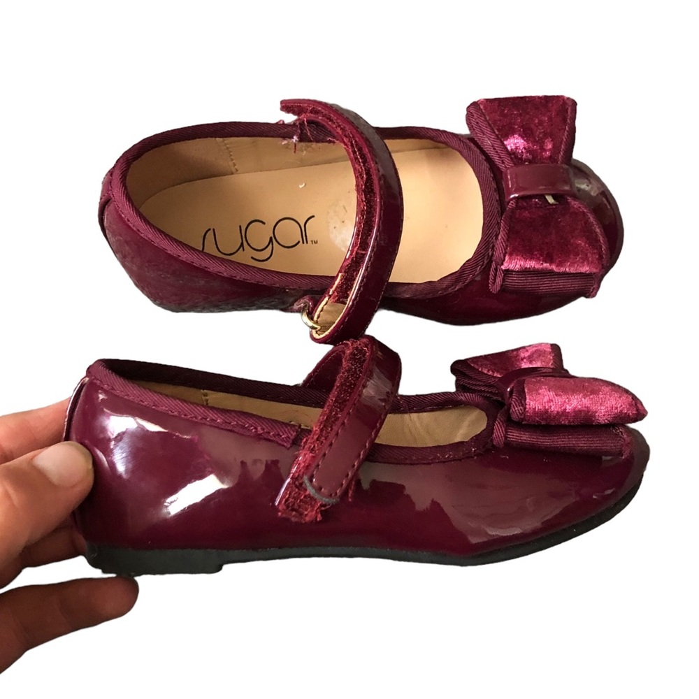 Toddler girl 7C holiday jewel tone dress shoes